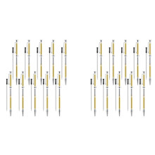 Kit de 20 Stylos pour Tournage sur Bois, Stylo Fin de 7 mm, avec Recharge, Fournitures de Tournage, Argent