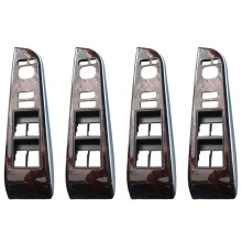 4X Auto Linker Voorraam Lift Schakelaar Trim Paneel 74232-06490 7423206490 voor Camry 2012-2017 Armsteun Trim Paneel LHD