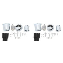 2X Car Side Wing Rear View Mirror Folding Part Motor Gear Repair Kit for  X5 E53 E46 1999-2006  Cherokee