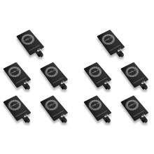 10X Récepteur de Charge Sans Fil de Type C Adaptateur de Chargeur Sans Fil Rapide de Type C pour pour