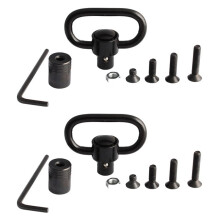 2 Set 1.25-Inch Harness Buckle Tactical Harness Buckle Harness Buckle Screw Base Base Buckle Outdoor Gear Accessories