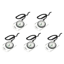 5X Outdoor Compass Sport Camping Hiking Compass Mountaineering Travel Professional Survival Compass