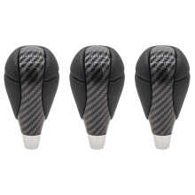 3X Car Automatic Gear Shift Stick Knob Shifter for ES300 IS250 LS400 Estima Matrix Hilux Carbon Fiber