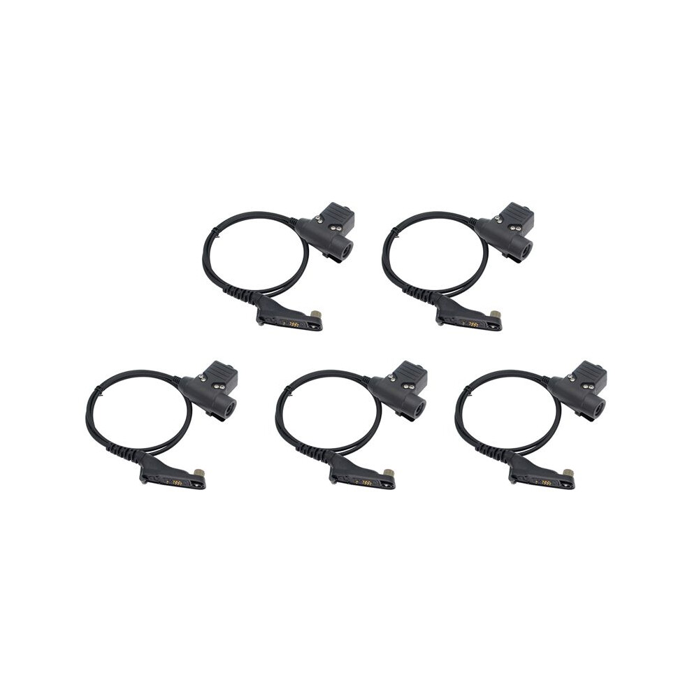 5X U94 Headset U-94/A Ptt For Xir P8268 8260 Apx 7000 8000 Dp3400 Dp3600 Dgp4150 6032211507522