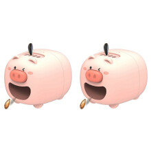 2X USB Kleinschwein Sonnenblumenkern Peeling Artefakt, Automatischer Sonnenblumen Melonenkern Schäler Maschinenöffner Faules Artefakt