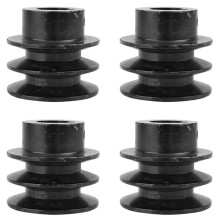 4X Double V Belt Pulley for 20mm Bore Pulley A Belt for 168F 170F GX110 GX120 GX160 7HP Engine Engine Pulley