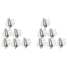 12Pcs Sewing Rolled Hemmer Foot, 5mm-10mm 6 Sizes Wide Rolled Pressure Foot Sewing Machine Presser Foot Hemmer Foot