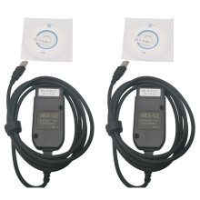 2X Nieuwste VCDS 25.3 VAG Scanner Tool Kabel OBD2 Diagnose HEX V2 Wesheu VCDS VAG COM voor voor voor Auto