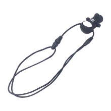 Collier de Pépin en Silicone Noir pour Bébé, Pendentif Cosmonaute pour Nourrissons