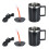 2X Headlamp Polishing Kit Headlight Polish Repair Tool Heating Atomization Cup Electric Heating Cup with Nozzle US Plug 1