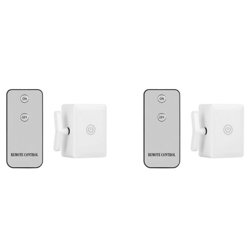 2X  Remote Button Pusher Wireless Button Pusher with Remote Turn Off the Lights Artifact Infrared Remote Control