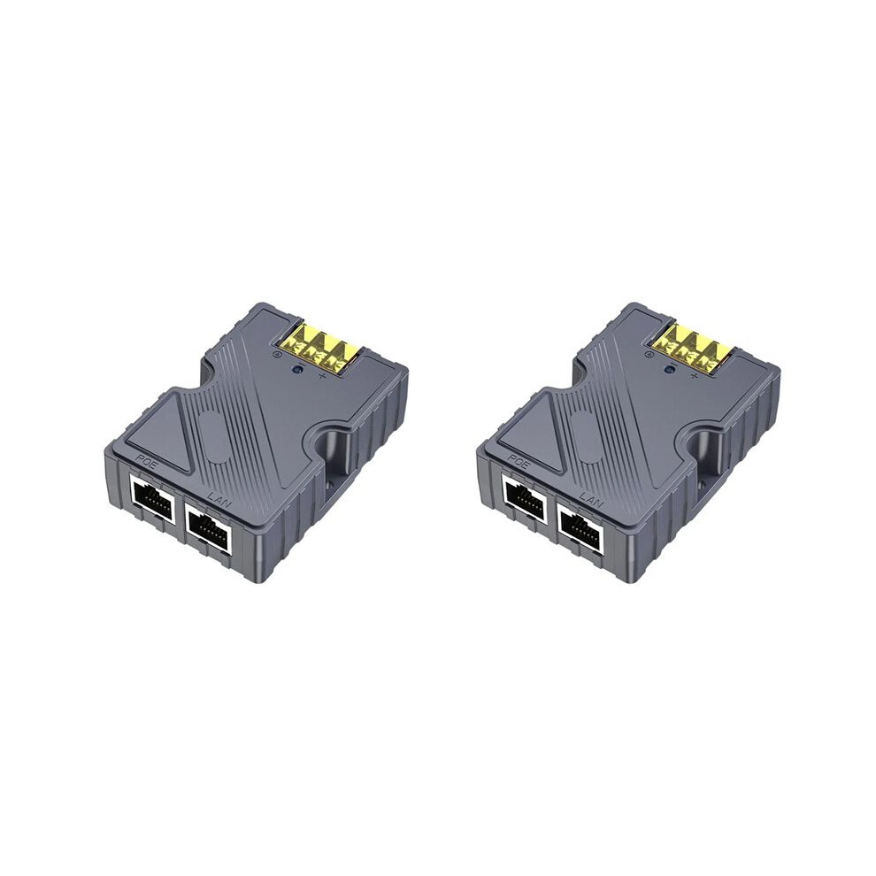 2X For Starlink 150W Gige Poe Injector With Surge Protection And Esd Protection Guaranteed Optimal Power Distribution 6031280019820