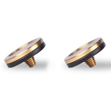 2X Universal Metal Camera Cover Cap Shutter Button Screw for Q3, D-LUX8, M Series Protects & Enhances A