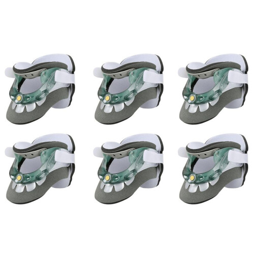 6X Cervical Traction Device Neck Corrector Cervical Collar Neck Stretch Protector Spine Fixation Support Brace