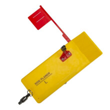 2X Pesca Lateral Planer Board Inset Planer Board Trolling Board Planer Ferramenta de Pesca Pesca Trolling Diving Board Esquerda