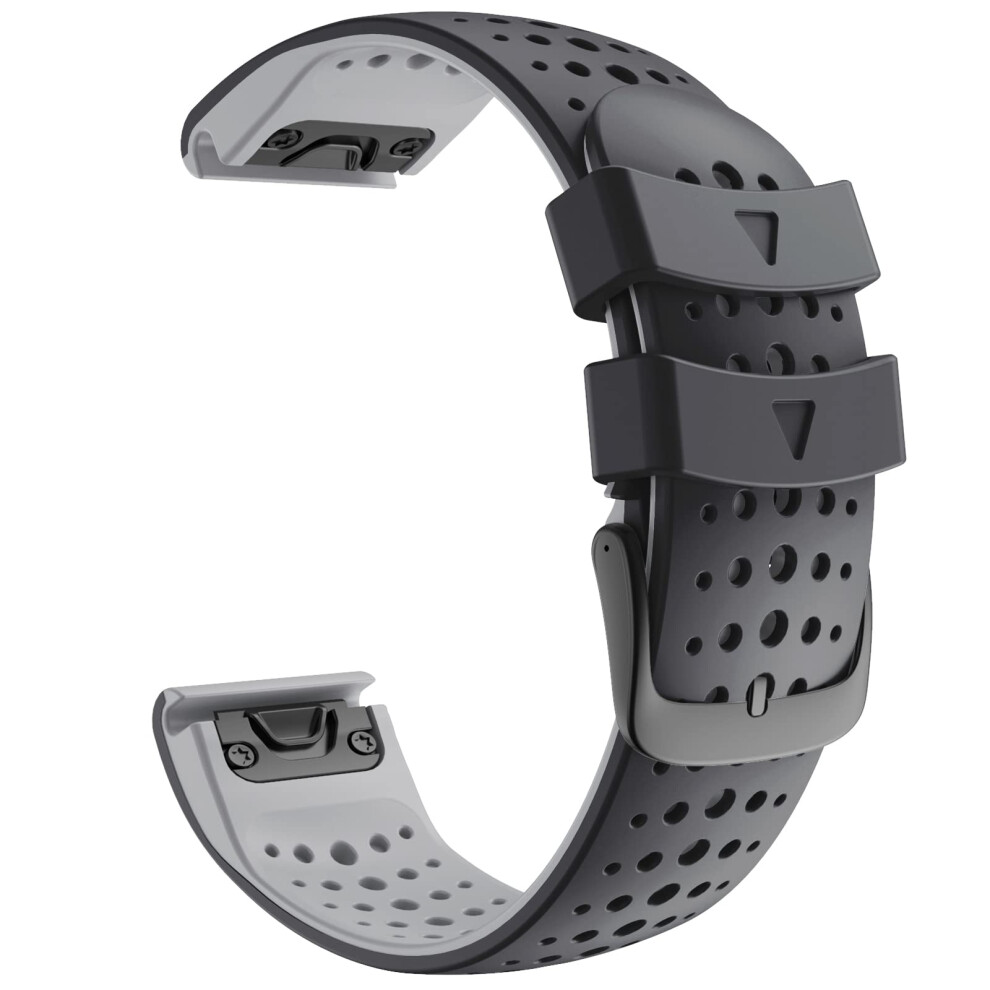 26Mm Silicone Quick Release Strap For Garmin Fenix 3 Hr And D2 Sport Comfortable Fit 9073542662532