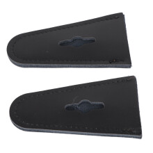 Leder-Bogenende-Schutz für Outdoor-Recurvebogen, Schwarz, 17g