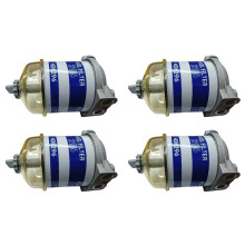 4X Filtr Oleju Napędowego Separator Wody i Oleju Zespół Pojedynczego Kubka 7111-296 HDF296 Uniwersalny Filtr Paliwa 296 Elementów Filtrujących
