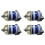 4X  Filter Oil Water Separator Single Cup Assembly 7111-296 HDF296 Universal Fuel Filter 296 Filter Elements 1