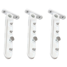 3X New Window Limiter Position Stopper Winged Wind Brace Home Security Door Windows Sash Lock Child Safety
