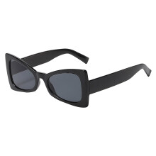 Retro Sunglasses Unisex Korean Style PC Frame Lightweight Comfort Fit Vintage Round Design Black #1