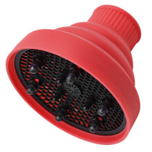 Universal Silicone Hair Dryer Diffuser for Curly and Wavy Hair with Even Heat and Curl Boost