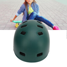 Green Cycling Helmet for Adults with Ventilation and Adjustable Fit