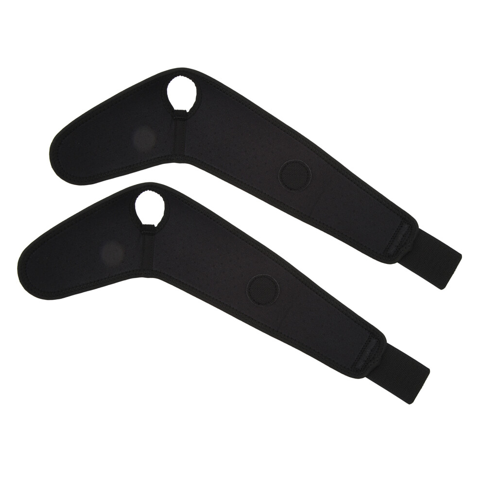 2PCS Breathable Nylon SBR Wrist Compression Straps for Fitness & Pain Relief