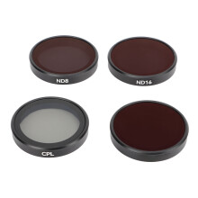 Action-Kamera-Objektivfilter, magnetisches optisches Glas, CPL, ND8, ND16, ND32 Filterset, kompatibel mit DJI Osmo Action3