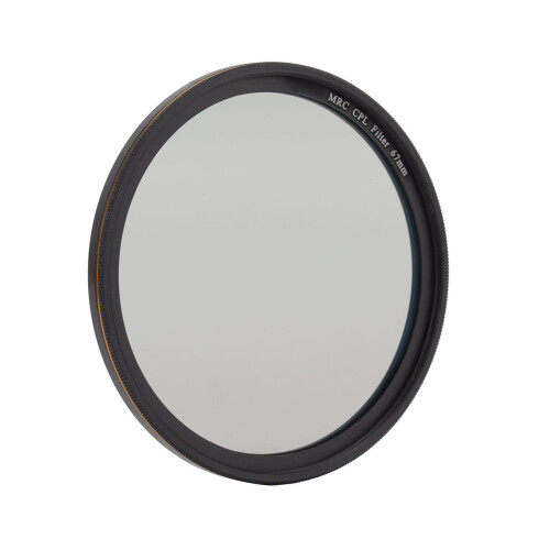 Filtro polarizador circular Lightdow MRC CPL com armação fina e revestimento múltiplo de 67 mm/2,6 polegadas.