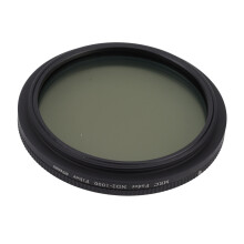 Filtro ND Lightdow para câmera, ajustável de ND2 a ND1000, em vidro óptico, compatível com fotografia de água corrente, 49mm