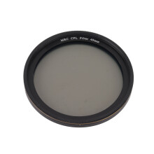 Filtro polarizador circular Lightdow MRC CPL com armação fina e revestimento múltiplo de 49 mm/1,9 pol.
