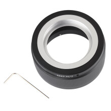 Aluminiumlegering M42 lensvatting adapterring compatibel met full-frame camera's uit de Z-vatting serie.