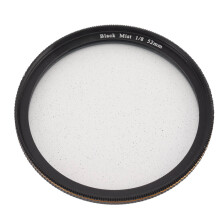 Filtro Lightdow 1/8 Black Mist para Câmera, Foco Suave, Vidro Óptico, Lente de Câmera Compatível com Gravação de Vídeo, 52mm