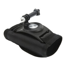 Rugzak schouderriemhouder 360 graden draaibare klittenbandhouder voor actiecamera's, compatibel met heuptas