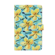 Mini fotoalbum met 96 vakjes (7,6 cm) en multifunctioneel formaat, geschikt voor Instax Mini 11, 9, 7s, 25, 70 en 90. Bloemenprint.