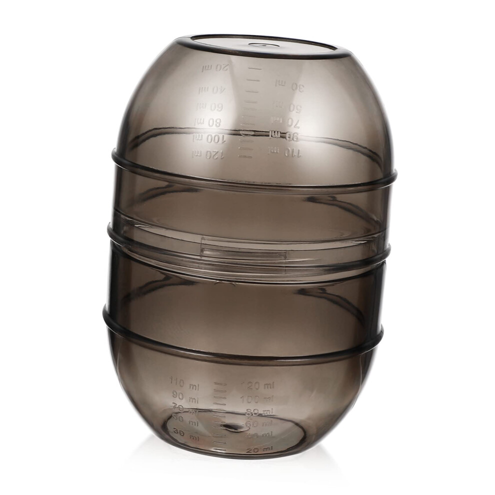 Hair Dye Mixing Cup with Accurate Dual Scales, Mess Hair Color Bowl for Salon and Home Use