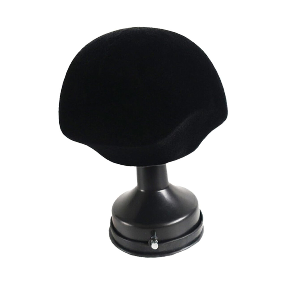 Unisex Clear Wig Display Stand With Strong Suction Base For Styling, Drying And Shape Preservation