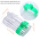 2Pcs Clear PP Bird Waterer220ml 7