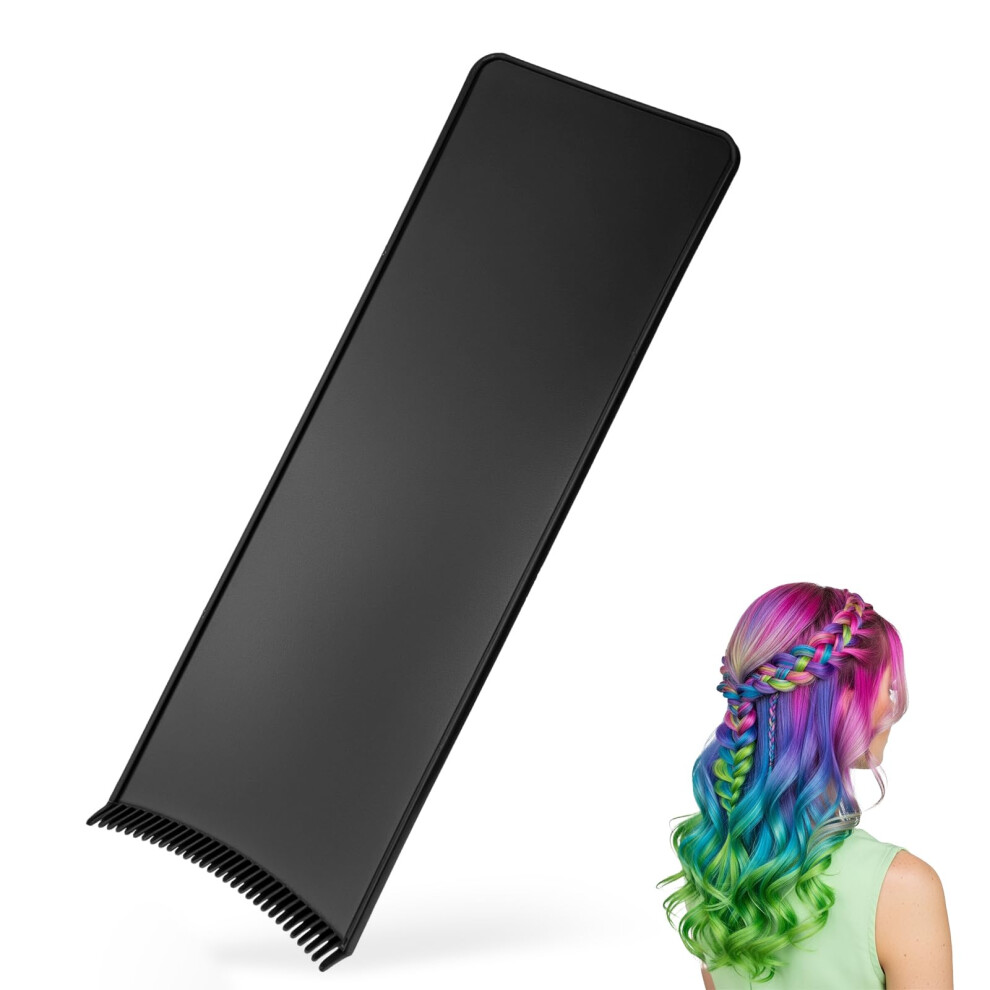 Black Balayage Highlighting Board Hair Coloring Paddle With Teeth For Precise Color Placement