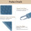 DoubleSided Exfoliating Back Scrubber for Shower, Fast Drying Microfiber, Full Back Coverage 4