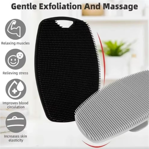 Soft Silicone Body Cleansing Brush for Exfoliation 2