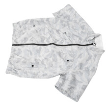 Gilet raffreddato con aria condizionata XXL (Grigio, Ventilatore Nero) con 3 livelli per il caldo