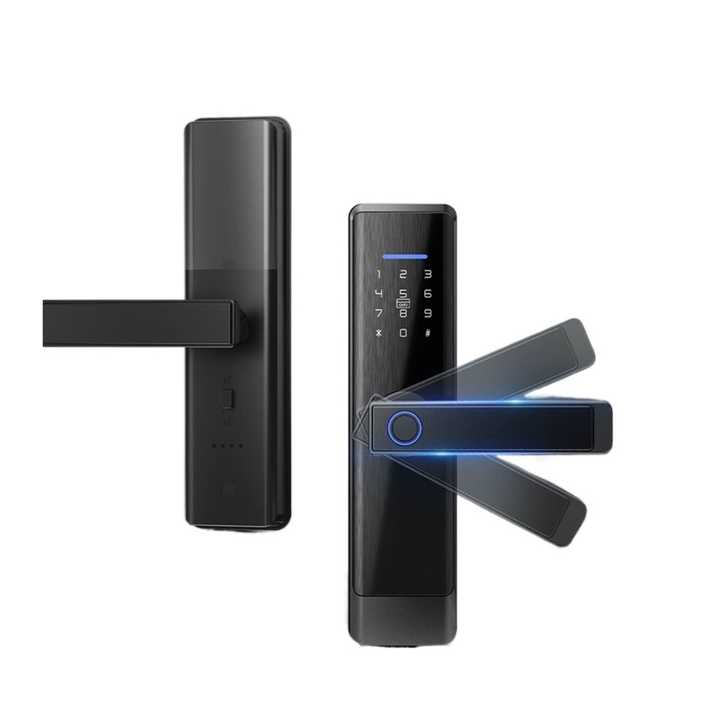 Smart Door Lock With Wifi App Control, Fingerprint And Password Access, Keyless Security For Home And Office 9073542663263