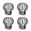 4Pcs Plastic Gutter Guard Downpipe Filter 1