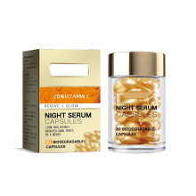 Vitamin C Serum Capsules for Brightening, Hydration and Wrinkle Reduction – 1 Pack