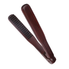 Professional Anti Static Hair Straightening Brush with Double Sided Design for Smooth Frizz Control