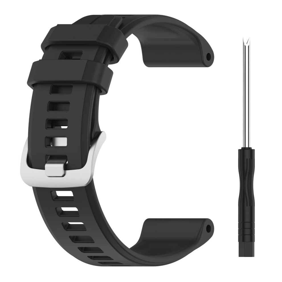 Watch Band For Garmin Forerunner 955, Lightweight Silicone Strap Compatible With 945 935 Fenix 6, With Tool 9771547525233