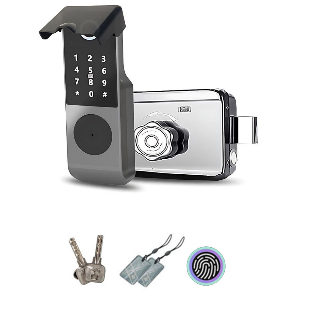 Smart Door Lock With Fingerprint Keypad, Keyless Entry Deadbolt For Home Apartment With App Control 9330225930792