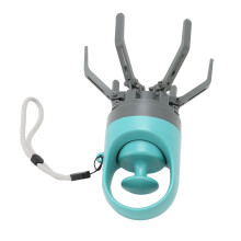 Scooper per cani portatile con artiglio, con dispenser di sacchetti per i bisogni integrato